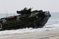An Assault Amphibious Vehicle of the US Marine Corps during Summer Storm Amphibious Bilateral Exercise 11