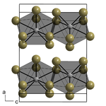 Kristallstruktur von β-Neptunium(III)-bromid