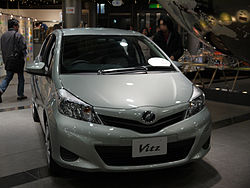 Toyota Vitz (XP130) 5-door hatchback (Japan)