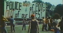 Yippie banner displayed at Washington, D.C. Smoke-In, July 4, 1977. Washdcsmokein1977.png