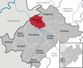 Kaart van Wassenberg