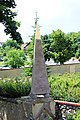 Obelisk v zámecké zahradě