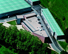 Vista aérea de las nuevas instalaciones