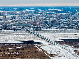 Новый мост через Зею в декабре 2023 года