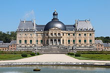 La kastelo Vaux-le-Vicomte.