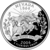 ネヴァダ州25セント硬貨