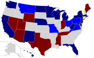 2006 Senate election map (results).svg