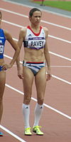 Joanne Pavey Tomaschowa (hier beim Start zum 5000-Meter-Finale der Olympischen Spiele 2012) wurde Elfte