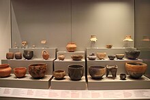 Greek Prehistory Gallery, National Museum of Archaeology, Athens, Greece Ancient Greece Neolithic Pottery - 27837871393.jpg