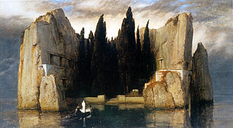 Island of the Dead, Arnold Böcklin, 1883, inspiration for the project.