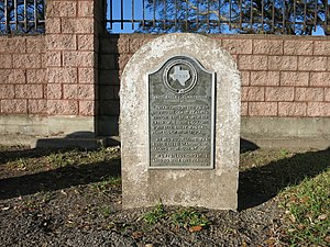 Bailey Plantation Historical Commission marker