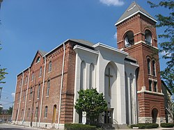 Bethel A.M.E. Church, Indianapolis, front.jpg