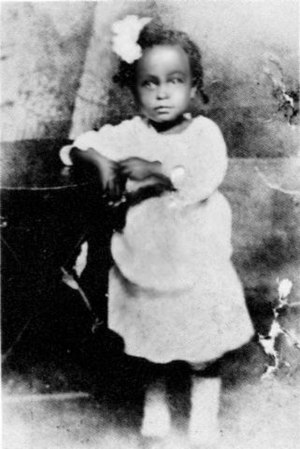 Billie Holiday child, toward 1917 (unknown pho...