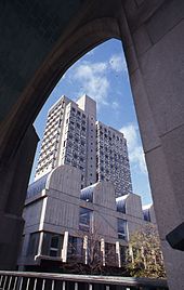 Sert's buildings expanded the campus in the 1960s Boston University (8609103615).jpg