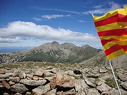 Pic du Canigou depuis le pic des Set Homes