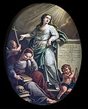 Покаяние и молитва. 1765. Холст, масло. Капелла Джустиниана деи Вескови церкви Сан-Франческо-делла-Винья, Венеция