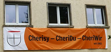 Chérisy à Constance comme base d'un jeu de mots allemand.