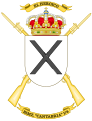 Coat of Arms of the 1st-6 Mechanized Infantry Battalion "Cantabria" (BIMZ-I/6)