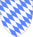 Description de l'image Coat of arms of the House of Wittelsbach (Bavaria).svg.