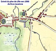 La Riviérette et le Becquerel en 1066