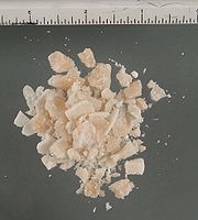 A pile of crack cocaine “rocks”.