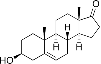 chemical structure of dehydroepiandrosterone (...