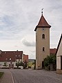 Dietersheim, kerk in der Hauptstrasse