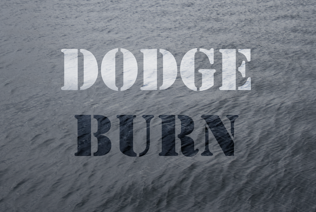 An example of dodge & burn effects applied to a digital photograph
