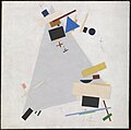 Kasimir Malewitsch: Dynamischer Suprematismus, 1916.