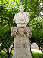 Bust d'Emili Vilanova (1908) situat al Parc de la Ciutadella