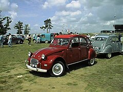 2CV AZ Export 1960-on bonnet