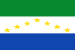 Vlag van Puerto Caycedo
