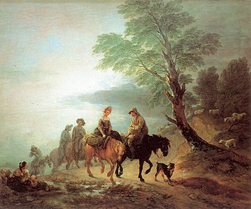 Going to Market, Early Morning (1773), Thomas Gainsborough