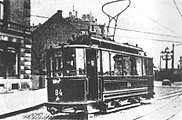 ハーゲン市電の2軸車（1905年撮影）