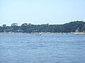 Beach inside Heda Bay.