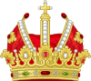 Heraldic Imperial Crown (Gules Mitre).svg