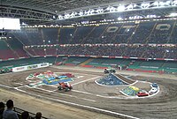 Iron Man (truck) at the Millennium Stadium (2010).jpg