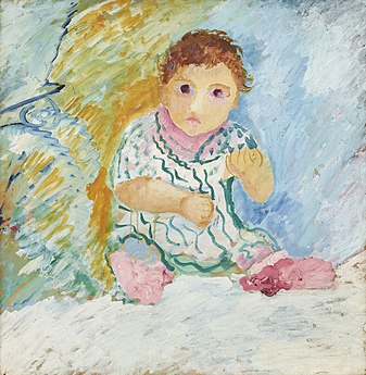 Sønnen Iván som baby, 1913 (sv)