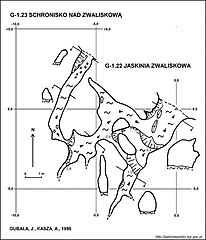 Plan jaskini