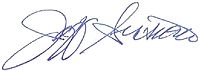 Jeff Sessions Signature in Blue