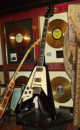 Jimi Hendrix's Flying V Gibson Guitar