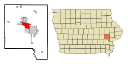 Coralville – Mappa