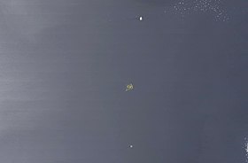 Спутниковый снимок островов Кадзан