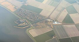 Luchtfoto van Ketelhaven, maart 2019