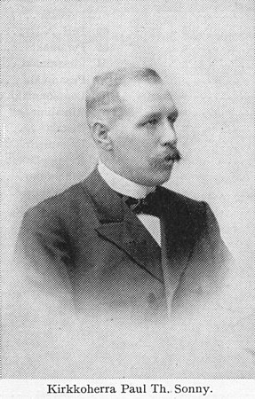 Настоятель Пауль-Теодор Сонни. 1910-е годы