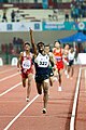 Govindan Lakshmanan, Gold medalist in 5000m and 10000m Men's track event from Odisha2017.games under CC BY-SA 4.0.