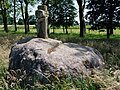 Christianisierter Menhir von Bougettin