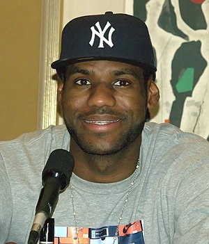 LeBron James in New York City to discuss the f...