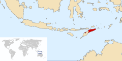 Położenie Timoru Wschodniego
