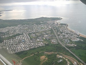 Aerial view of Luquillo